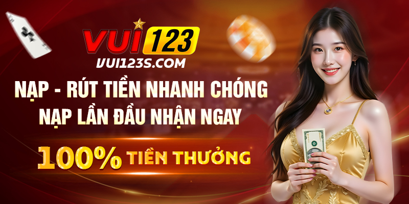 Cách nạp tiền tại Vui123