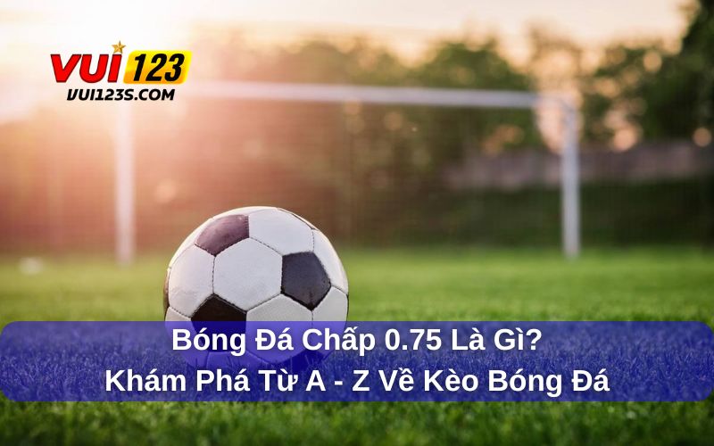 Bóng Đá Chấp 0.75 Là Gì? Khám Phá Từ A - Z Về Kèo Bóng Đá Giải đáp kèo bóng đá chấp 0.75 là gì