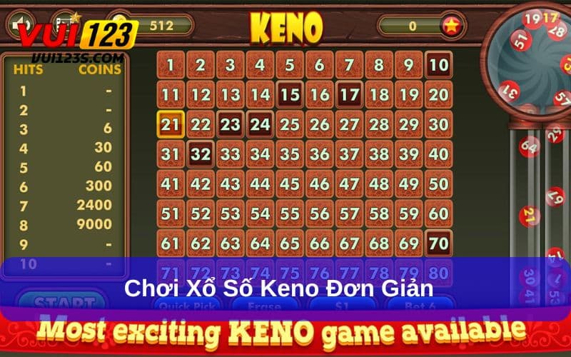 Keno Và Những Thông Tin Cần Biết Trước Khi Chơi Chơi xổ số keno đơn giản mà dễ trúng